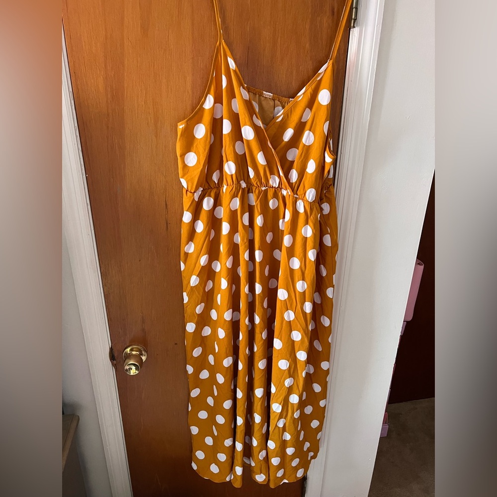 polka dot sundress